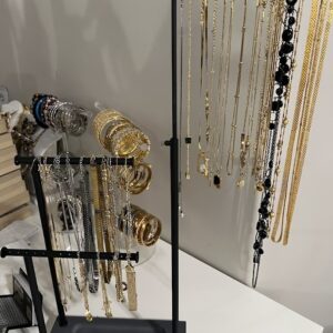 Contemporary Chic: Mint Green & Gold Statement Set